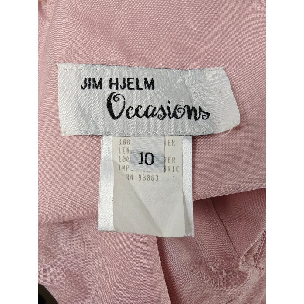 Women’s Jim Hjelm Occasions Formal Maxi Dress Pink Size 10 - Picture 6 of 8